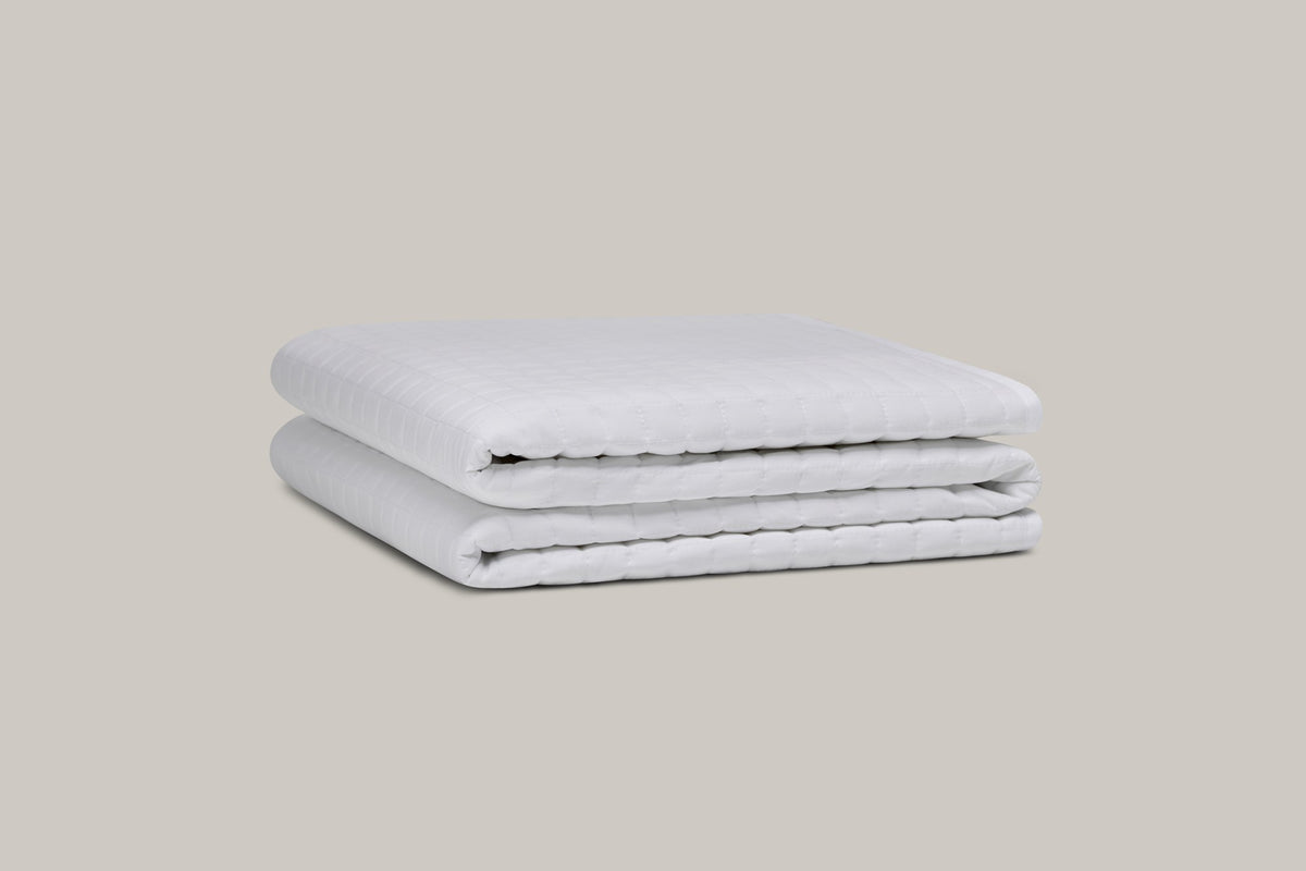 Comphy Spa Quilted Blanket - White