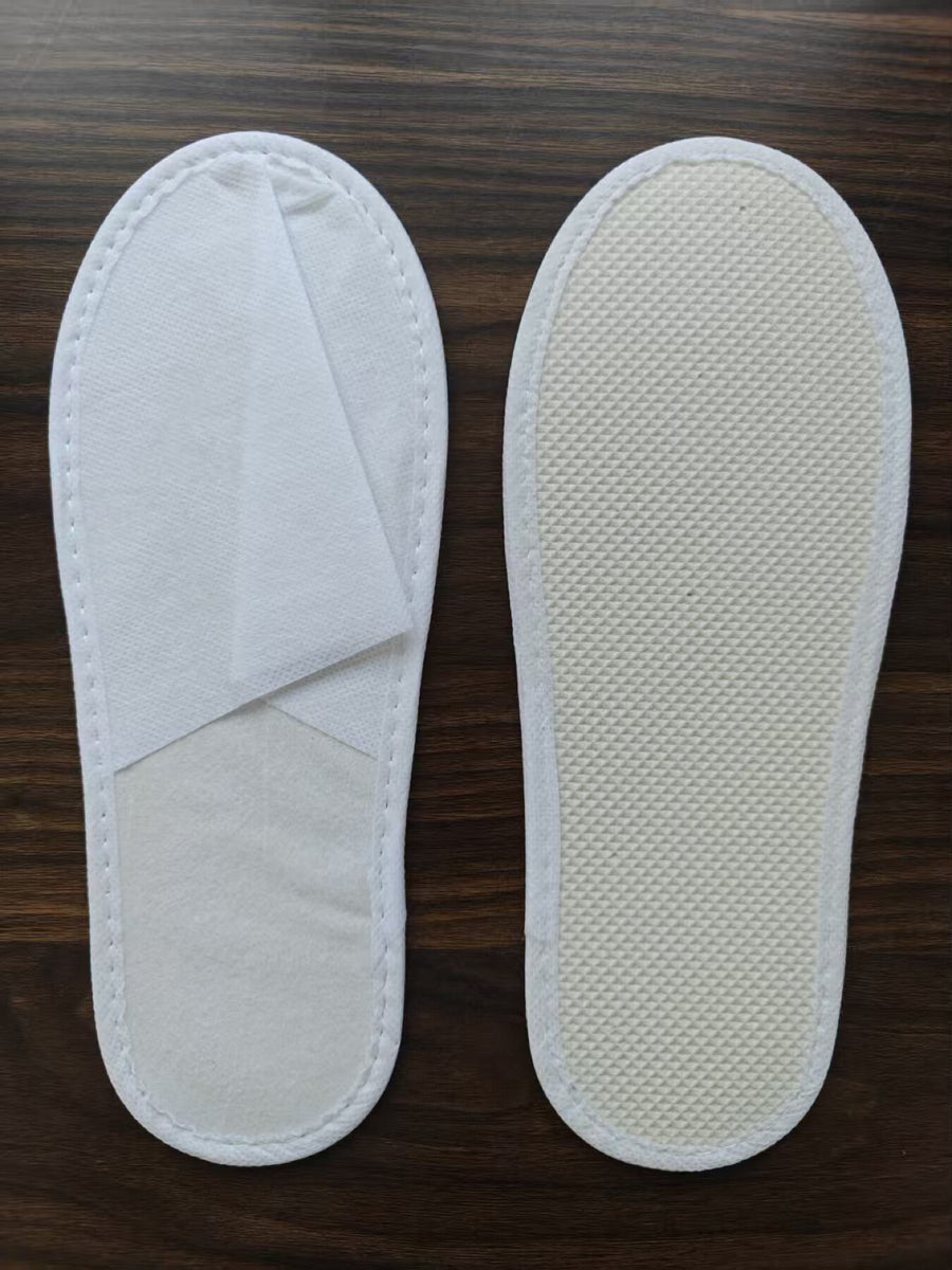 Non-Woven Guest Slipper - White
