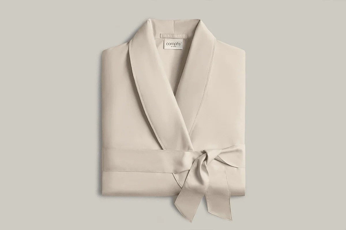 Comphy spa gown in cream